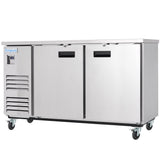 Empura Refrigeration E-KBB70-2-27-S Back Bar Cooler 2 Swing Solid Doors 69"W X 27 5/8"D X 42 1/2"H