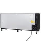 Empura Refrigeration E-KBB90-3-27 Back Bar Cooler 3 Swing Solid Doors 90"W X 27 5/8"D X 42 1/2"H