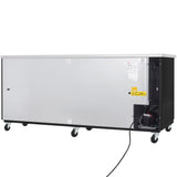 Empura Refrigeration E-KBB903BG Back Bar Cooler 90.4"W X 27.6"D X 42.5"H 29 Cu. Ft. Capacity