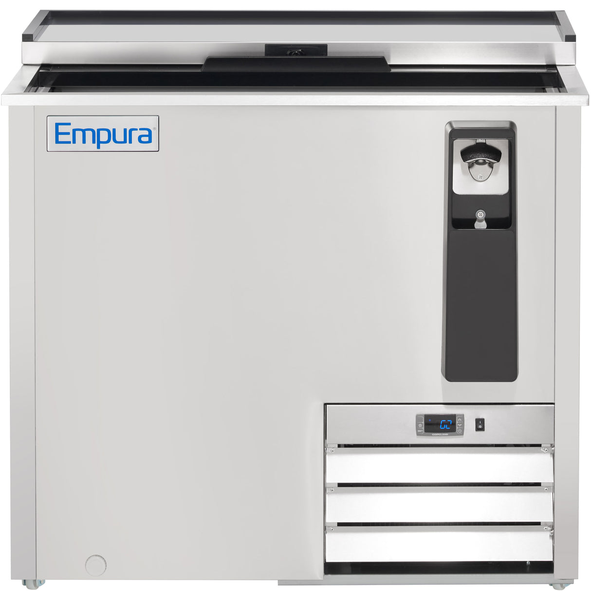 Empura Refrigeration E-KBC-36-S Bottle Cooler 36.8"W X 27"D X 35"H (1) Solid Sliding Door