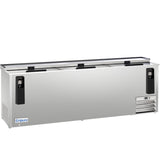 Empura Refrigeration E-KBC-95-S Bottle Cooler 95.3"W X 27"D X 35"H 29 Cu. Ft. Capacity