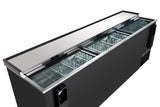 Empura Refrigeration E-KBC-95 Bottle Cooler 95.3"W X 27"D X 35"H 29 Cu. Ft. Capacity