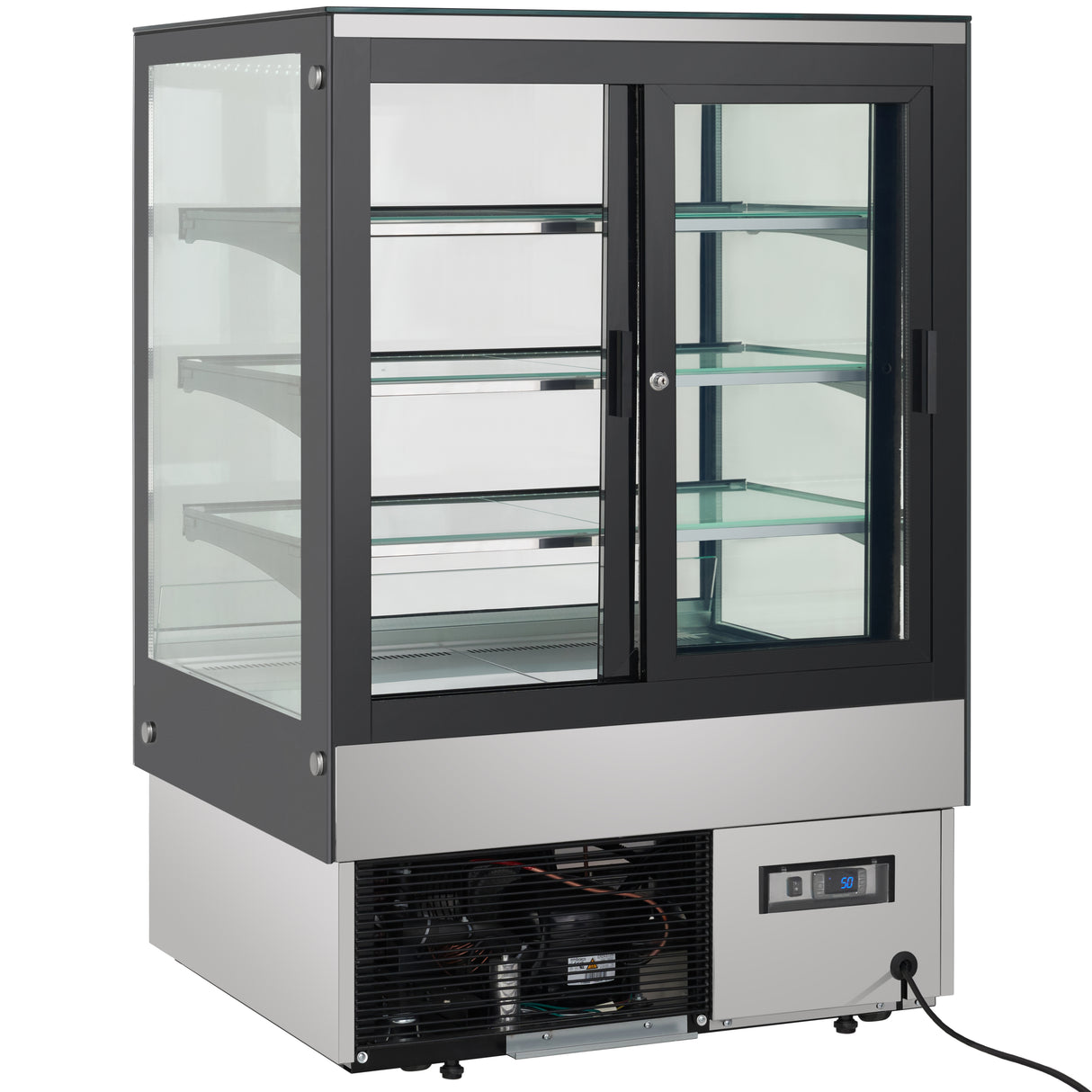 Empura Refrigeration E-KBDSF35-S Refrigerated Display Case 35-7/16"W X 31-1/2"D X 53-9/16"H