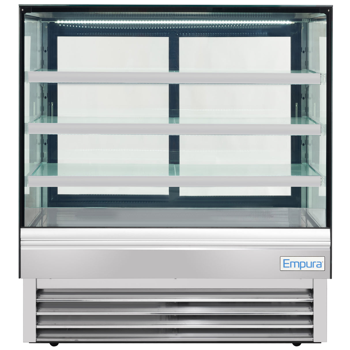 Empura Refrigeration E-KBDSF48-S Refrigerated Display Case 47 1/4"W X 31-1/2"D X 53-9/16"H 39°F To 45°F Temperature Range