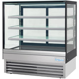 Empura Refrigeration E-KBDSF48-S Refrigerated Display Case 47 1/4"W X 31-1/2"D X 53-9/16"H 39°F To 45°F Temperature Range