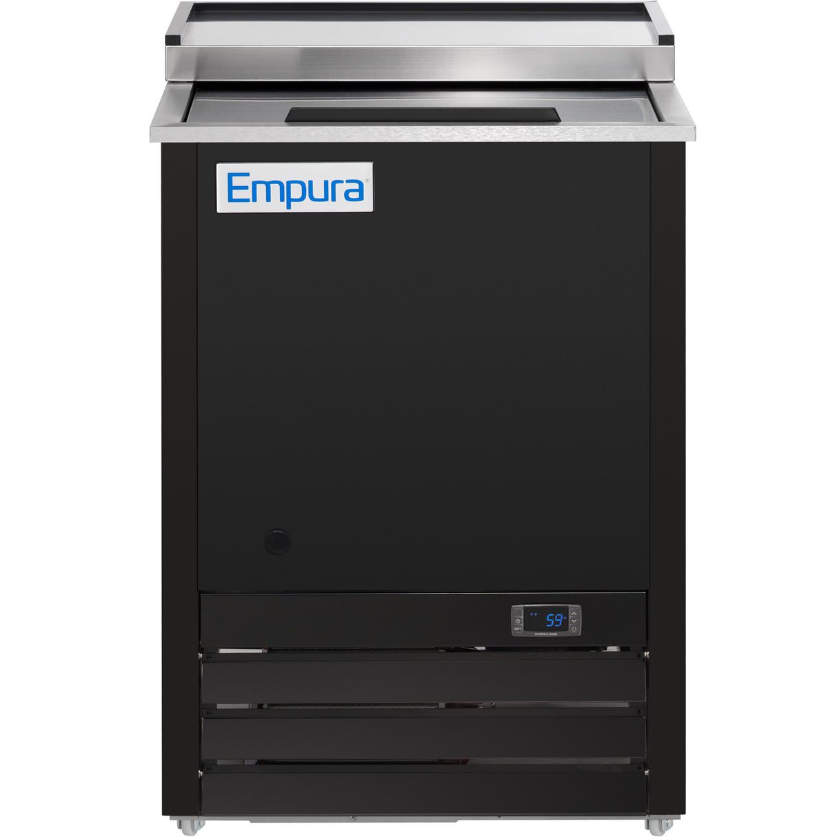 Empura Refrigeration E-KBGF24 Glass Froster 24"W X 27 1/16"D X 34 7/8"H 2 Shelves And Bottom Rack Standard