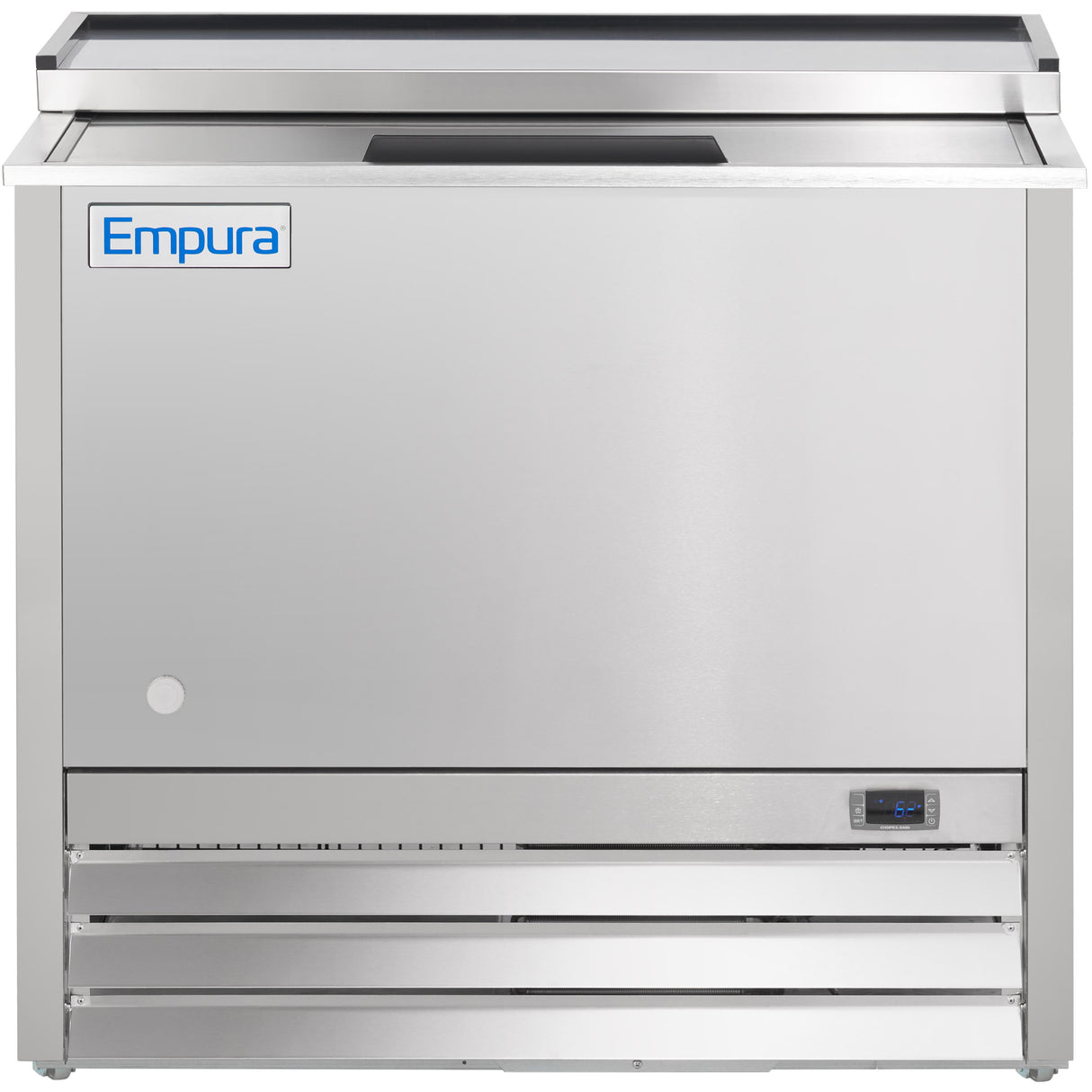 Empura Refrigeration E-KBGF36-S Glass Froster 36 13/16"W X 27 1/16"D X 34 7/8"H 2 Shelves And Bottom Rack Standard