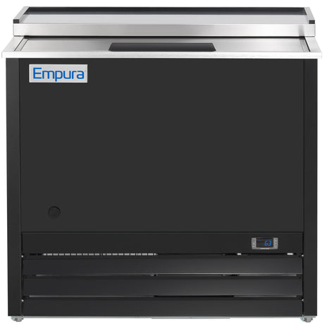 Empura Refrigeration E-KBGF36 Glass Froster 36 13/16"W X 27 1/16"D X 34 7/8"H 2 Shelves And Bottom Rack Standard