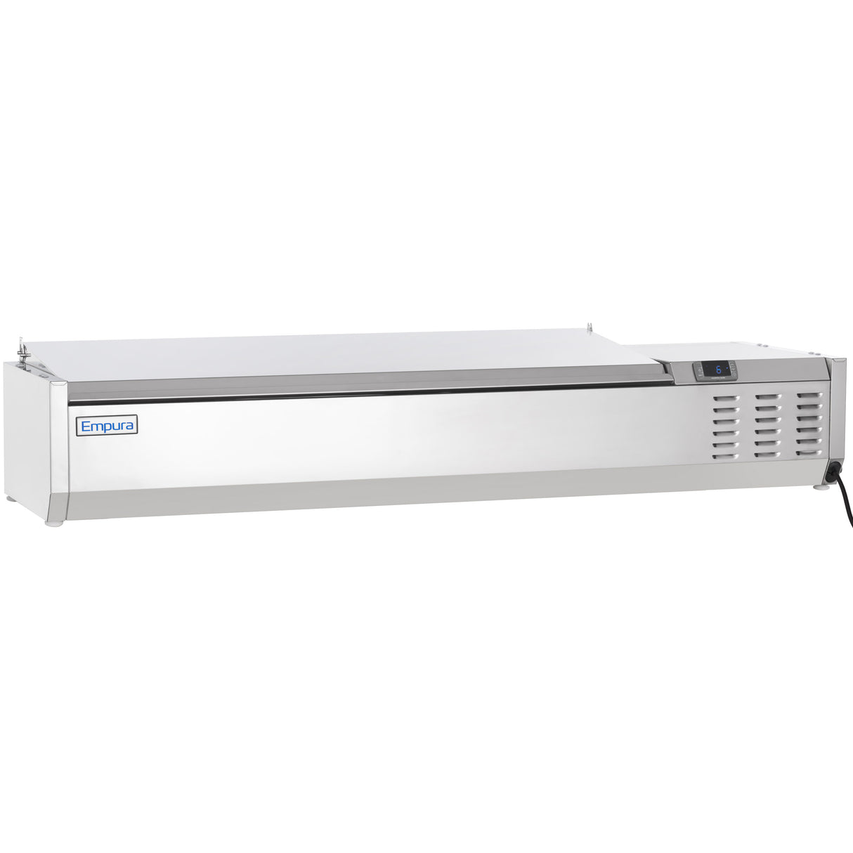 Empura Refrigeration E-KBRPS-55-S Refrigerated Countertop Prep Unit 55"W X 15-3/8"D X 11-15/16"H