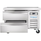 Empura Refrigeration E-KCBRC36 Refrigerated Equipment Stand 37.9"W X 31.9"D X 26.8"H 5.1 Cu. Ft. Capacity