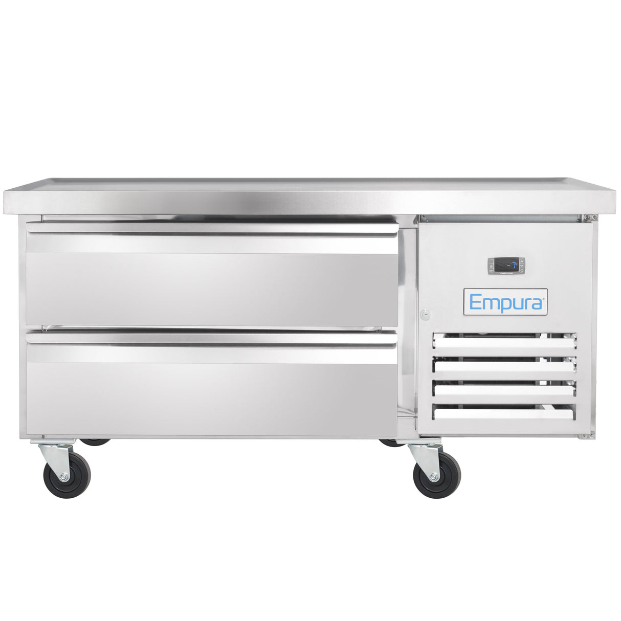 Empura Refrigeration E-KCBRC48 Refrigerated Equipment Stand 50"W X 31.9"D X 26.8"H 6.1 Cu. Ft. Capacity