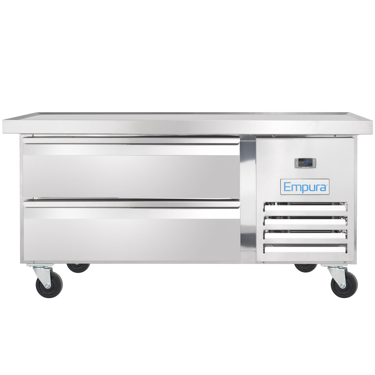Empura Refrigeration E-KCBRC52 Refrigerated Equipment Stand 52"W X 31.9"D X 26.8"H 6.1 Cu. Ft. Capacity