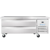 Empura Refrigeration E-KCBRC60 Refrigerated Equipment Stand 62"W X 31.9"D X 26.8"H 9.1 Cu. Ft. Capacity