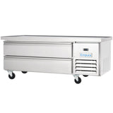 Empura Refrigeration E-KCBRC60 Refrigerated Equipment Stand 62"W X 31.9"D X 26.8"H 9.1 Cu. Ft. Capacity