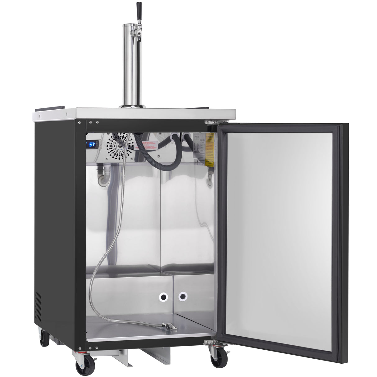 Empura Refrigeration E-KDD1 Direct Draw Beer Dispenser 24.1"W X 29.9"D X 38.7"H 8.1 Cu. Ft. Capacity