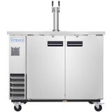 Empura Refrigeration E-KDD2-1-S Direct Draw Beer Dispenser 49.1"W X 24.41"D X 41.9"H 12.5 Cu. Ft. Capacity