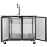 Empura Refrigeration E-KDD2-1 Direct Draw Beer Dispenser 49.1"W X 24.41"D X 41.9"H 12.5 Cu. Ft. Capacity