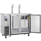 Empura Refrigeration E-KDD2-2-S Direct Draw Beer Dispenser 49.1"W X 24.41"D X 41.9"H 12.5 Cu. Ft. Capacity