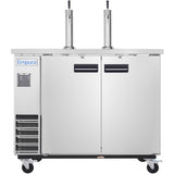 Empura Refrigeration E-KDD2-2-S Direct Draw Beer Dispenser 49.1"W X 24.41"D X 41.9"H 12.5 Cu. Ft. Capacity