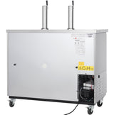 Empura Refrigeration E-KDD2-2-S Direct Draw Beer Dispenser 49.1"W X 24.41"D X 41.9"H 12.5 Cu. Ft. Capacity