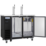 Empura Refrigeration E-KDD2-2 Direct Draw Beer Dispenser 49.1"W X 24.41"D X 41.9"H 12.5 Cu. Ft. Capacity