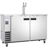 Empura Refrigeration E-KDD3-1-S Direct Draw Beer Dispenser 61.1"W X 24.41"D X 41.9"H 16.6 Cu. Ft. Capacity