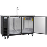 Empura Refrigeration E-KDD3-1 Direct Draw Beer Dispenser 61.1"W X 24.41"D X 41.9"H 16.6 Cu. Ft. Capacity