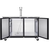Empura Refrigeration E-KDD3-1 Direct Draw Beer Dispenser 61.1"W X 24.41"D X 41.9"H 16.6 Cu. Ft. Capacity