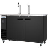 Empura Refrigeration E-KDD3-2 Direct Draw Beer Dispenser 61.1"W X 24.41"D X 41.9"H 16.6 Cu. Ft. Capacity
