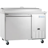 Empura Refrigeration E-KPP44 Pizza Prep Table 47.4"W X 32.3"D X 41.3"H 10 Cu. Ft. Capacity