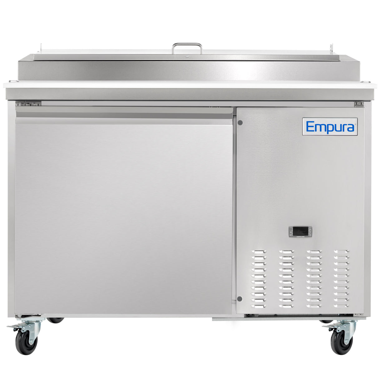 Empura Refrigeration E-KPP44 Pizza Prep Table 47.4"W X 32.3"D X 41.3"H 10 Cu. Ft. Capacity