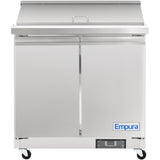 Empura Refrigeration E-KSP36M Refrigerated Sandwich/Salad Mega Top Prep Table 36.2"W X 34.5"D X 43.2"H