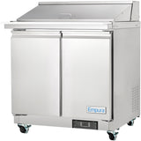 Empura Refrigeration E-KSP36M Refrigerated Sandwich/Salad Mega Top Prep Table 36.2"W X 34.5"D X 43.2"H