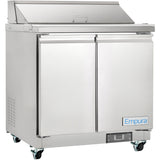 Empura Refrigeration E-KSP36 Refrigerated Sandwich/Salad Prep Table 36.4"W X 29.9"D X 43.2"H