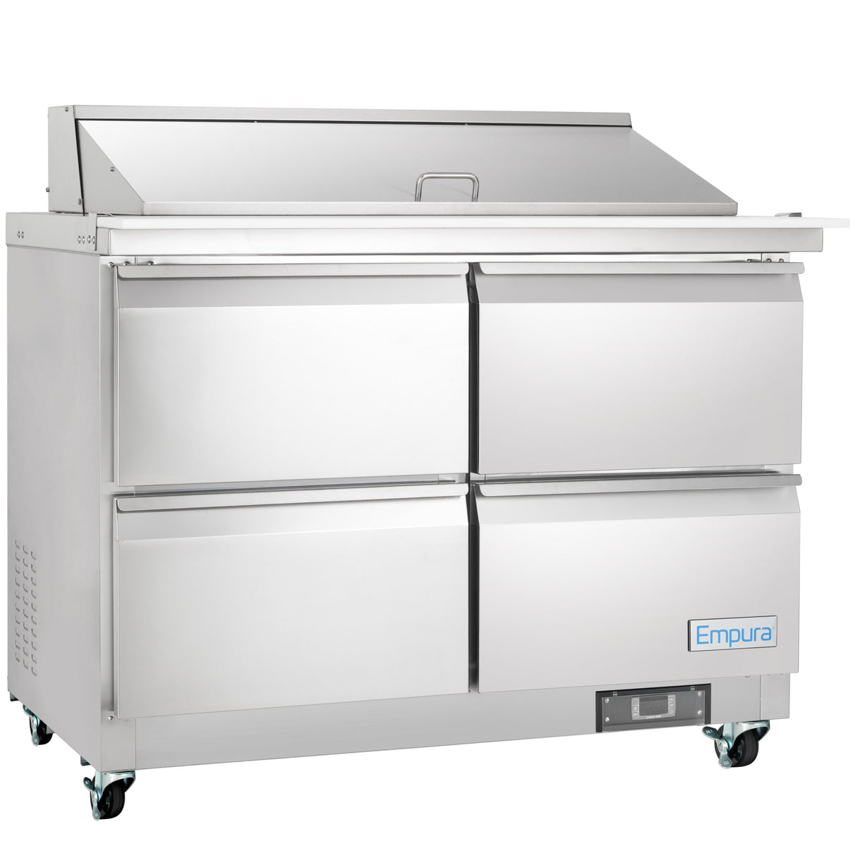 Empura Refrigeration E-KSP48M-D4 Refrigerated Sandwich/Salad Mega Top Prep Table With Drawers