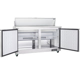 Empura Refrigeration E-KSP60 Refrigerated Sandwich/Salad Prep Table 61.2"W X 29.9"D X 43.2"H