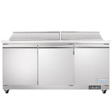 Empura Refrigeration E-KSP72M Refrigerated Sandwich/Salad Mega Top Prep Table 71.7"W X 34.5"D X 43.2"H