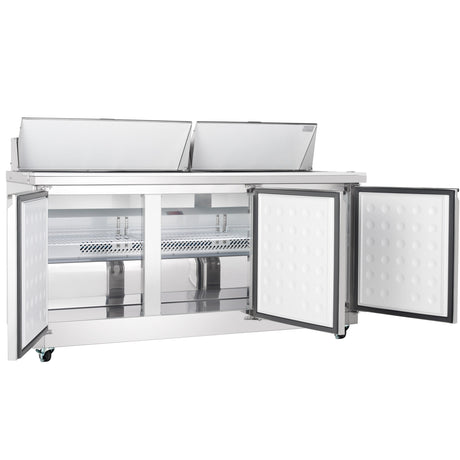 Empura Refrigeration E-KSP72 Refrigerated Sandwich/Salad Prep Table 71.7"W X 29.9"D X 43.2"H