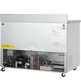 Empura Refrigeration E-KUC48FW Undercounter Reach-In Freezer Work Top 2 Swing Door Solid Doors