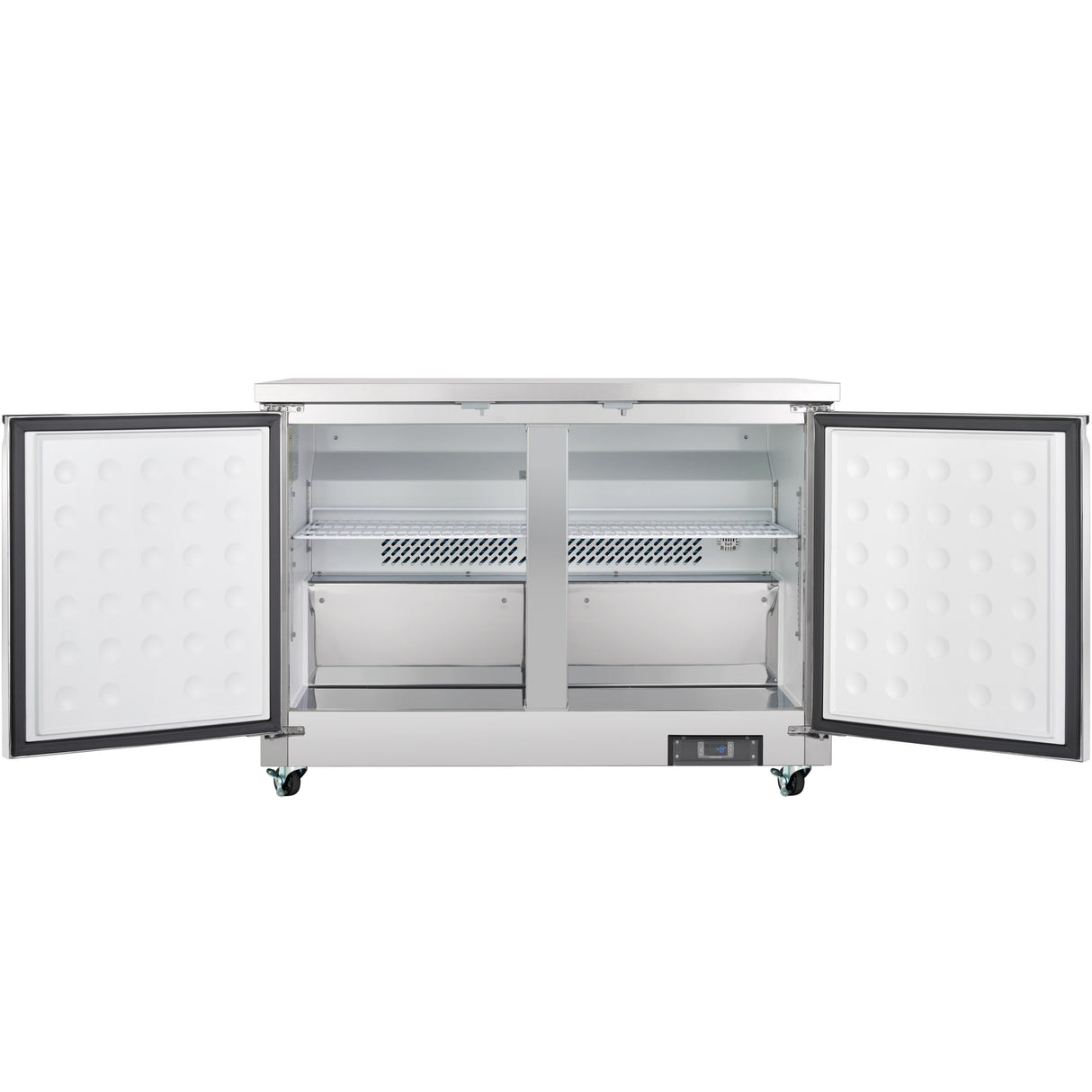 Empura Refrigeration E-KUC48F Undercounter Reach-In Freezer 48.2"W X 29.9"D X 35.5"H 10.1 Cu. Ft. Capacity