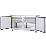 Empura Refrigeration E-KUC60F Undercounter Reach-In Freezer 61.2"W X 29.9"D X 35.5"H 13.2 Cu. Ft. Capacity