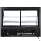 Empura Refrigeration E-RDC72 Refrigerated Deli Display Case 71-5/8"W X 33-1/8"D X 54-7/8"H Curved Glass Front