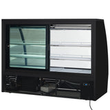 Empura Refrigeration E-RDC72 Refrigerated Deli Display Case 71-5/8"W X 33-1/8"D X 54-7/8"H Curved Glass Front
