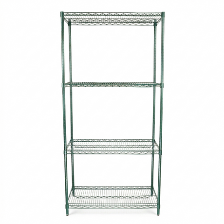 Empura Stainless E-WS183674 Shelving Unit 36"W X 18"D X 74"H 4-shelf