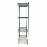 Empura Stainless E-WS183674 Shelving Unit 36"W X 18"D X 74"H 4-shelf