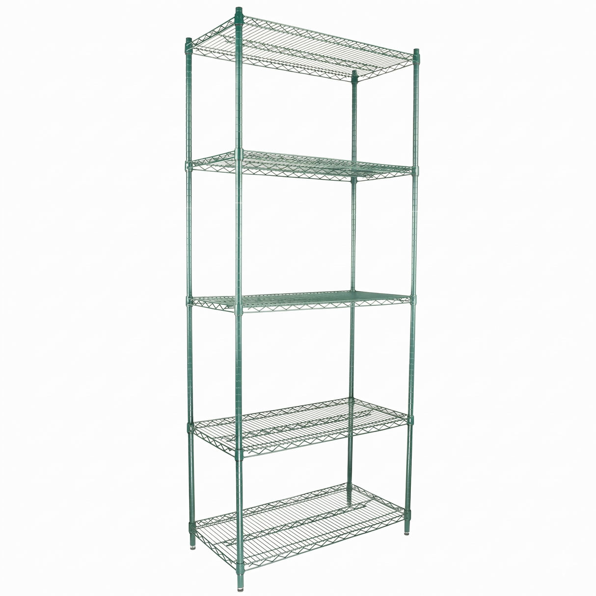 Empura Stainless E-WS183686 Shelving Unit 36"W X 18"D X 86"H 5-shelf