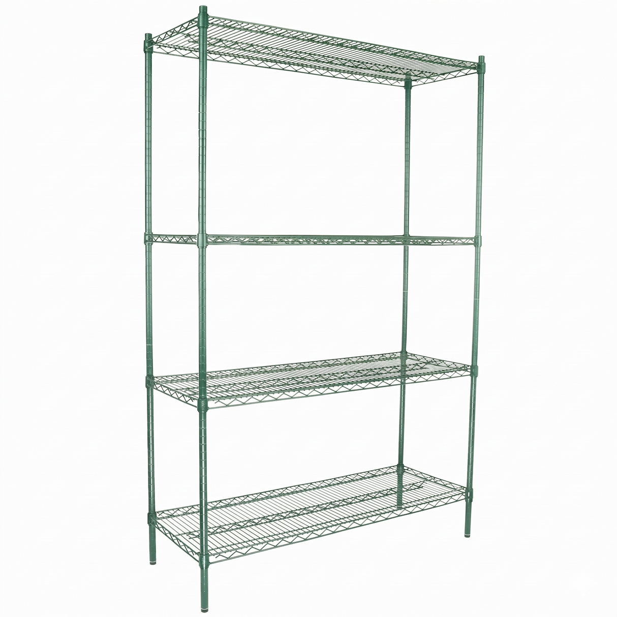 Empura Stainless E-WS184874 Shelving Unit 48"W X 18"D X 74"H 4-shelf