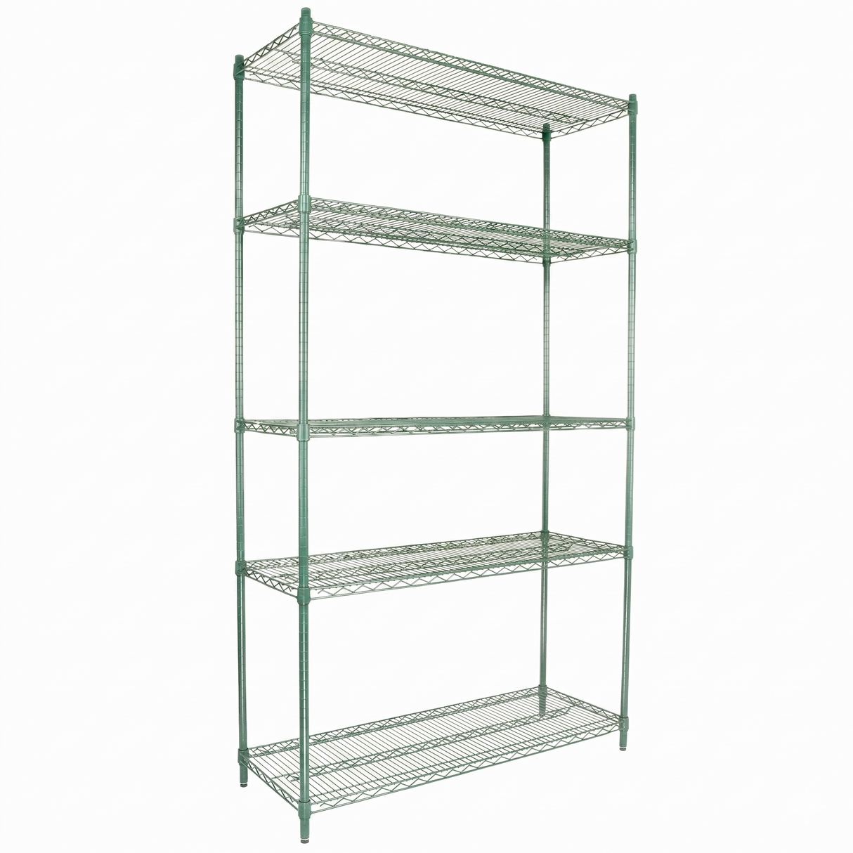 Empura Stainless E-WS184886 Shelving Unit 48"W X 18"D X 86"H 5-shelf