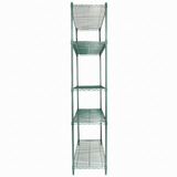 Empura Stainless E-WS184886 Shelving Unit 48"W X 18"D X 86"H 5-shelf