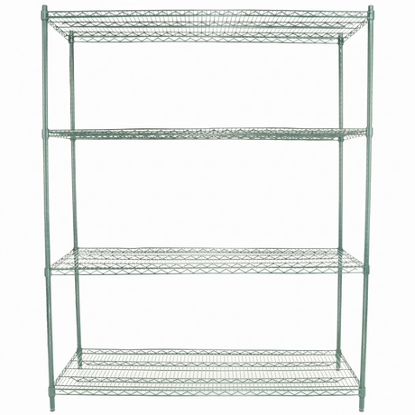 Empura Stainless E-WS186086 Shelving Unit 60"W X 18"D X 86"H 5-shelf
